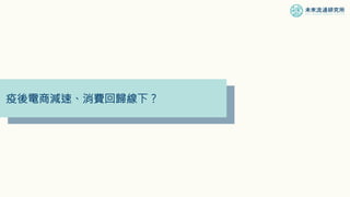 疫後電商減速、消費回歸線下？
 