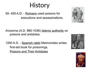 Spanish Rabbis 2023 مقدمه علم السموم.pptx لدكتور/ منصور | PPTX