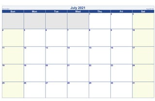 ◄ Jun 2021 July 2021 Aug 2021 ►
Sun Mon Tue Wed Thu Fri Sat
1 2 3
4 5 6 7 8 9 10
11 12 13 14 15 16 17
18 19 20 21 22 23 24
25 26 27 28 29 30 31
 