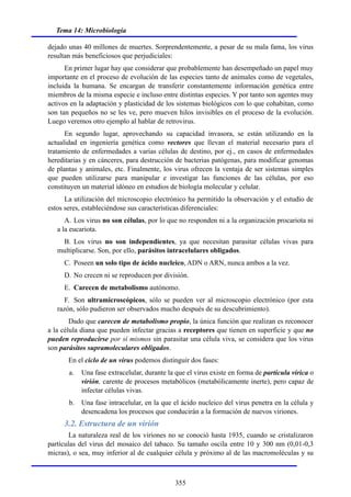 Tema 14 Microbiologia. Biología 2 Bachillerato | PDF
