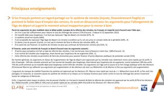 Principaux enseignements
- 7 - #Opinion.en.direct
Si les Français portent un regard partagé sur le système de retraite (in...