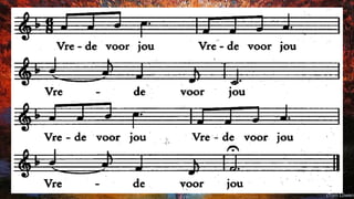 Vrede voor jou,
Vrede voor jou,
Vrede voor jou,
(Tom Löwent
 
