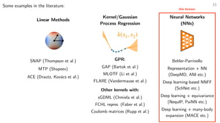 Lecture: Interatomic Potentials Enabled by Machine Learning | PDF