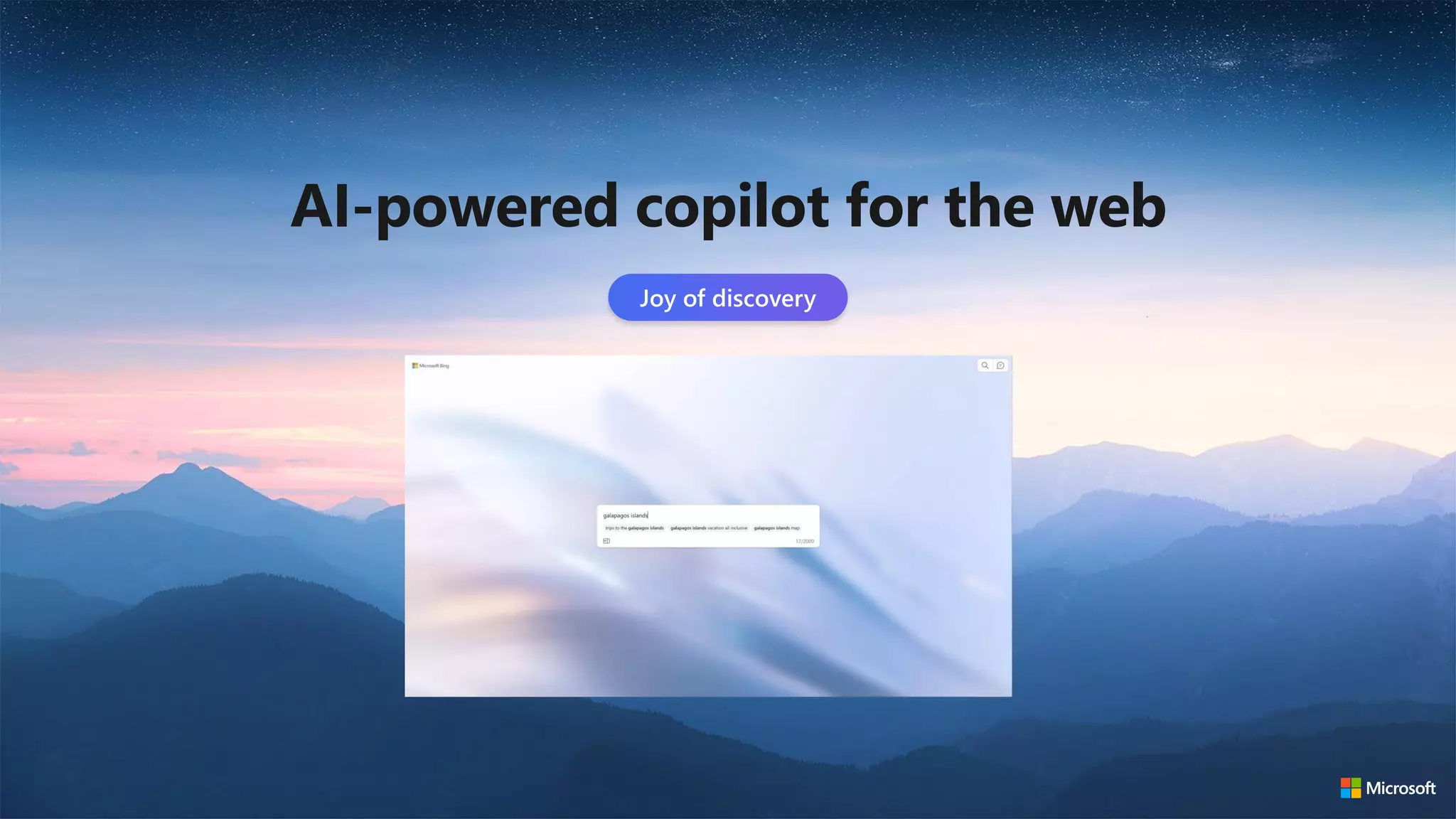 AI-powered copilot for the web
Joy of discovery
 