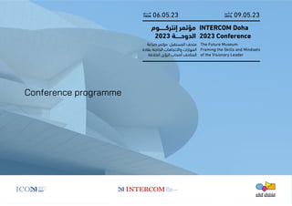 Conference programme
 