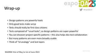 Ramp up your testing solution, ExpoQA 2023