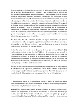 CODIGO DE INTEROPERABILIDAD - INTRODUCCIÓN | PDF