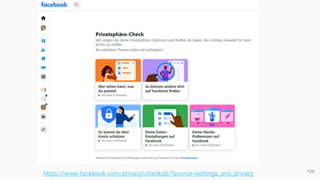 120
https://www.facebook.com/privacy/checkup/?source=settings_and_privacy
 