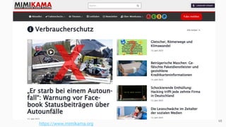 68
https://www.mimikama.org
 