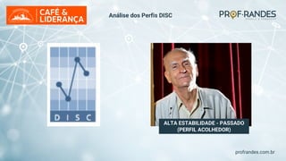 profrandes.com.br
ALTA ESTABILIDADE - PASSADO
(PERFIL ACOLHEDOR)
Análise dos Perfis DISC
 