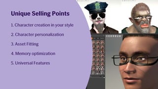 High-Quality & Scalable Avatars
Making the Digital World More Human
Series A ask of $8.5M, 1st closing $7,2M complete
Verónica Orvalho
veronica@didimo.co
 