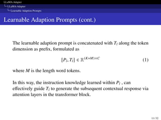 LLaMA-Adapter: Efficient Fine-tuning of Language Models with Zero-init ...