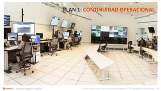 16
I ¿QUO VADIS, CODELCO? I AGOSTO © 2023 CODELCO CHILE. TODOS LOS DERECHOS RESERVADOS. INFORMACIÓN USO GENERAL |
AG
PLAN 1: CONTINUIDAD OPERACIONAL
 