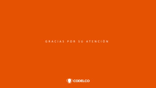 20
I ¿QUO VADIS, CODELCO? I AGOSTO © 2023 CODELCO CHILE. TODOS LOS DERECHOS RESERVADOS. INFORMACIÓN USO GENERAL |
AG
G R A C I A S P O R S U A T E N C I Ó N
 