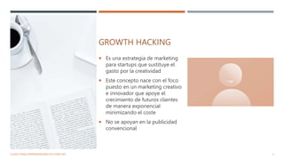 Clase de Growth Hacking | PPTX