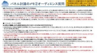 Copyright © 2023 Yakocloud, All Rights Reserved.
パネル討議のメモ②オーディエンス質問
Q④：フェイクニュースの生成はどう防ぐか？ どう守るか。
• AIによって生成されたものはAIによって発見しやすい。電子透かしなどのサービスも重点的に研究されている。ブロックチェーン技術などの活用も視野。
• 学習変数が多くなってくると見破りにくい。GPTが作った文章かどうかは極めて見破りにくくなっているのも事実。経験を書くことだけはAIはまだできない。
• 生成AIのパワーバランスはG社とM社であったが第3勢力はMETAとX。フェイクを作れるということと、伝播させられることは別。フェイクかどうかは伝播さ
れた時に議論となって様々なインパクトが発生する。伝播させなければ影響力が少ないまま。
• イーロン・マスクがTwitterを買収して“X” にして取引条件を大変更した背景はAI戦争でのこの覇権（最後はSNSでの活用）を狙ったものになる可能性。
• 守りの研究は儲からないが、作る側は儲かる。AIや暗号、ブロックチェーンなどは開発に金がかかる割には儲からず。フェイク対策よりは生成に金が回る。
■ここからオーディエンス質問
Q:AI同士が議論しながら仮想の会社などをつくるサービスが出てきそうだがどうか？
• AIの次はAGI。生成AIが連携する世界観。さらにSuperIntelligenceの時代になってくると人類はメタバースへ行っている。約10年ほどのこの工程の中では
まだまだ多様な事が発生。
• ビジネスとしての打率（可能性）は3〜4割。どうやって実現するのかが今ひとつイメージしにくいところもある。人間の仕草も学習されてしまうだろう。（例：
YouTubeではすでに全ての動画が文字起こしされている）
• LLMでテキストを作るプロセスは人間の志向性と類似の考え方で文章を構築しているだけ。決算や運転は志向性に基づかずテキストにならないのでなか
なか学習できない領域。
• 人間がネット上に残したデータがないと学習対象となり得ないため、決算や運転などはどうデータにしていくかが非常に重要な（今後の）問題。
Q：子供は事前の知識が無いため、予め考える事をスキップする恐れ。プロンプトをどう入力させるのか。子供はAIをどう活用すべきか。
• 生まれた時からネットが有り、比較的子供の時からスマフォを使えてきた。学びそのものがネットやSNSやスマフォの世界からでなんとかなってきている。
• 人間性があれば生成系AIの時代にはそれを活用した学びがあるので、十分（社会人として）やっていけるのではないか。
• 自分で教科書を作るような人材になるかどうか。教科書を書けるようになるまでの時間が短縮できるのが生成系AI。
• 今から2，3年で音声でChatGPTが使えるようになってしまうが、それを規制できない。（既にスマフォが該当）そうであれば親子で一緒に生成系AIを使う・
慣れるのが良いのではないか。
• 画像生成AIの利用には年齢制限があり、BingのImageCreatorでは子供向けに適切でない画像は生成されないため、親がアカウントを作る必要もあり、利
用は安全である。親と一緒に学ぶ・使うという習慣を作っていると、子供にもリテラシーがちゃんと醸成される。
発表された討議内容のメモ（後日開示）
下記情報を参照する際には以下記述下さい
「第34回八子クラウド座談会 討議メモより」
 