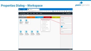 Properties Dialog - Workspace
 