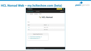 HCL Nomad Web – my.hcltechsw.com (beta)
 