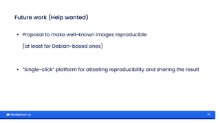 [DockerCon 2023] Reproducible builds with BuildKit for software supply ...
