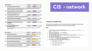 CIS - network
 