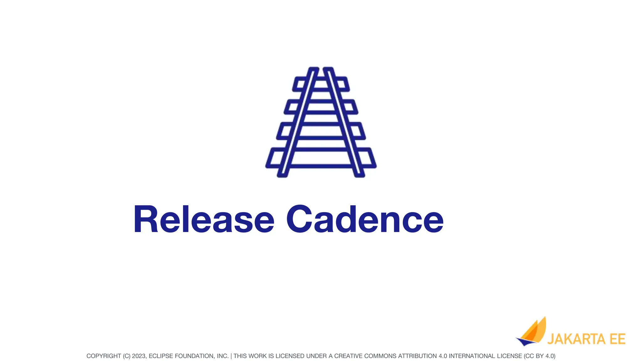 COPYRIGHT (C) 2023, ECLIPSE FOUNDATION, INC. | THIS WORK IS LICENSED UNDER A CREATIVE COMMONS ATTRIBUTION 4.0 INTERNATIONAL LICENSE (CC BY 4.0)
Release Cadence
 