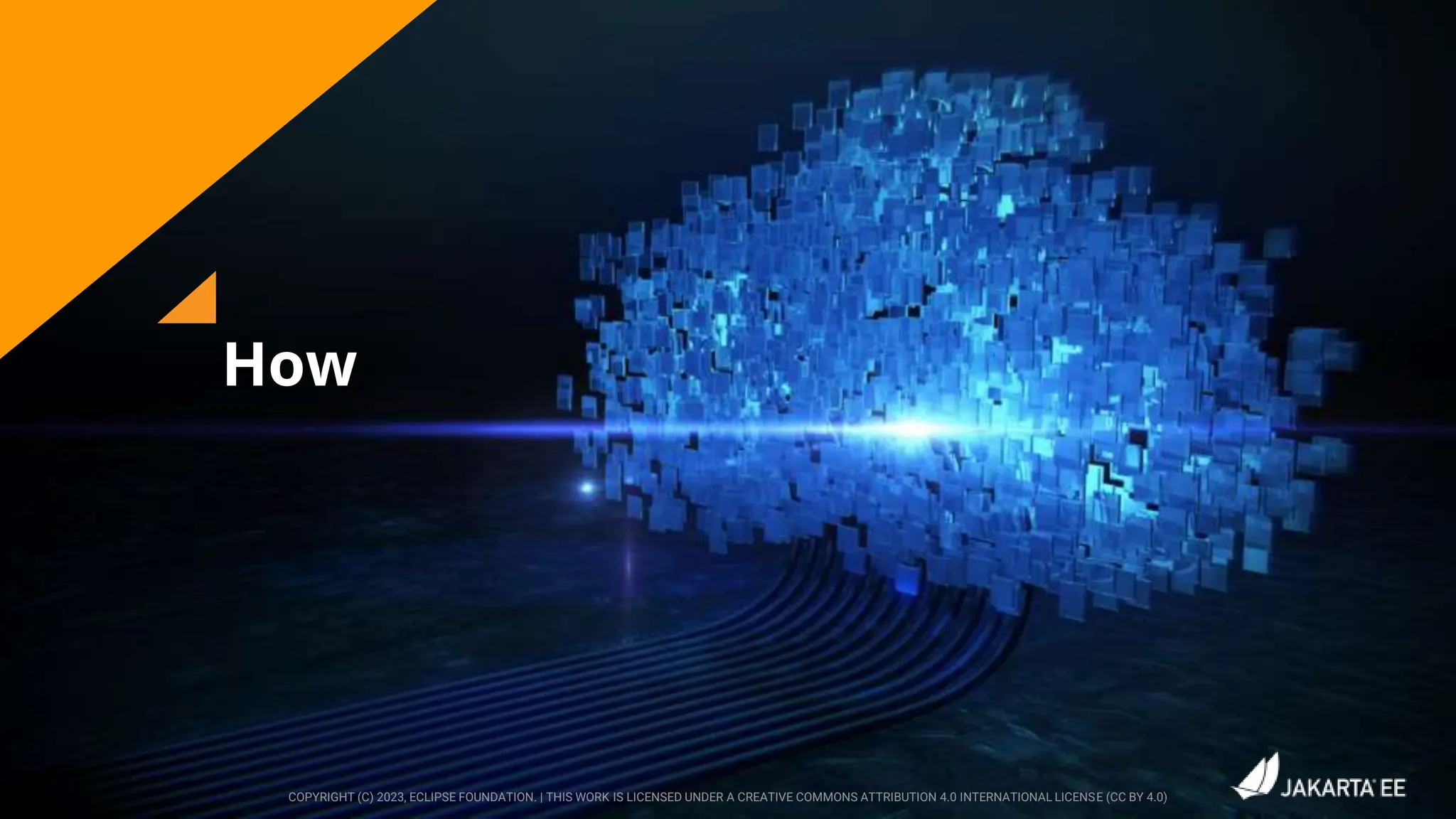 How
COPYRIGHT (C) 2023, ECLIPSE FOUNDATION. | THIS WORK IS LICENSED UNDER A CREATIVE COMMONS ATTRIBUTION 4.0 INTERNATIONAL LICENSE (CC BY 4.0)
 