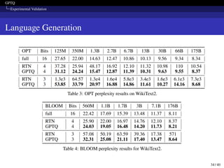 GPTQ: Accurate Post-Training Quantization for Generative Pre-trained ...