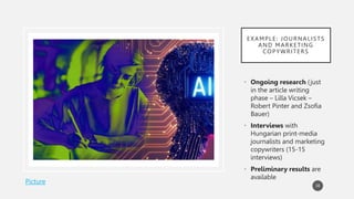 Rob Pinter Possible drastic social and economic consequences of artificial ...