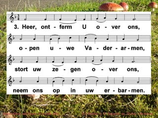 Grote God, wij loven U (LvdK 444) t. I. Franz; v. H. Swarth; m. Duits, 18e eeuw
 