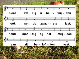 Beveel gerust uw wegen (LvdK 427) t. P. Gerhardt; v. B. ter Haar; m. J.G. Bastiaans
 