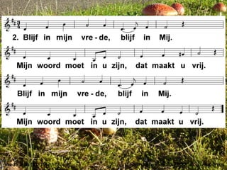Vrede zij u (EL 79) t. naar Johannes 20:21,22; m. J. Hendriks
 