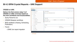 SAP BusinessObjects BI 4.3 | PDF