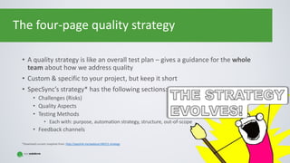 Specsync Bdd BDD Scenarios in a Testing Strategy | PDF