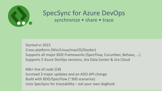 Specsync Bdd BDD Scenarios in a Testing Strategy | PDF