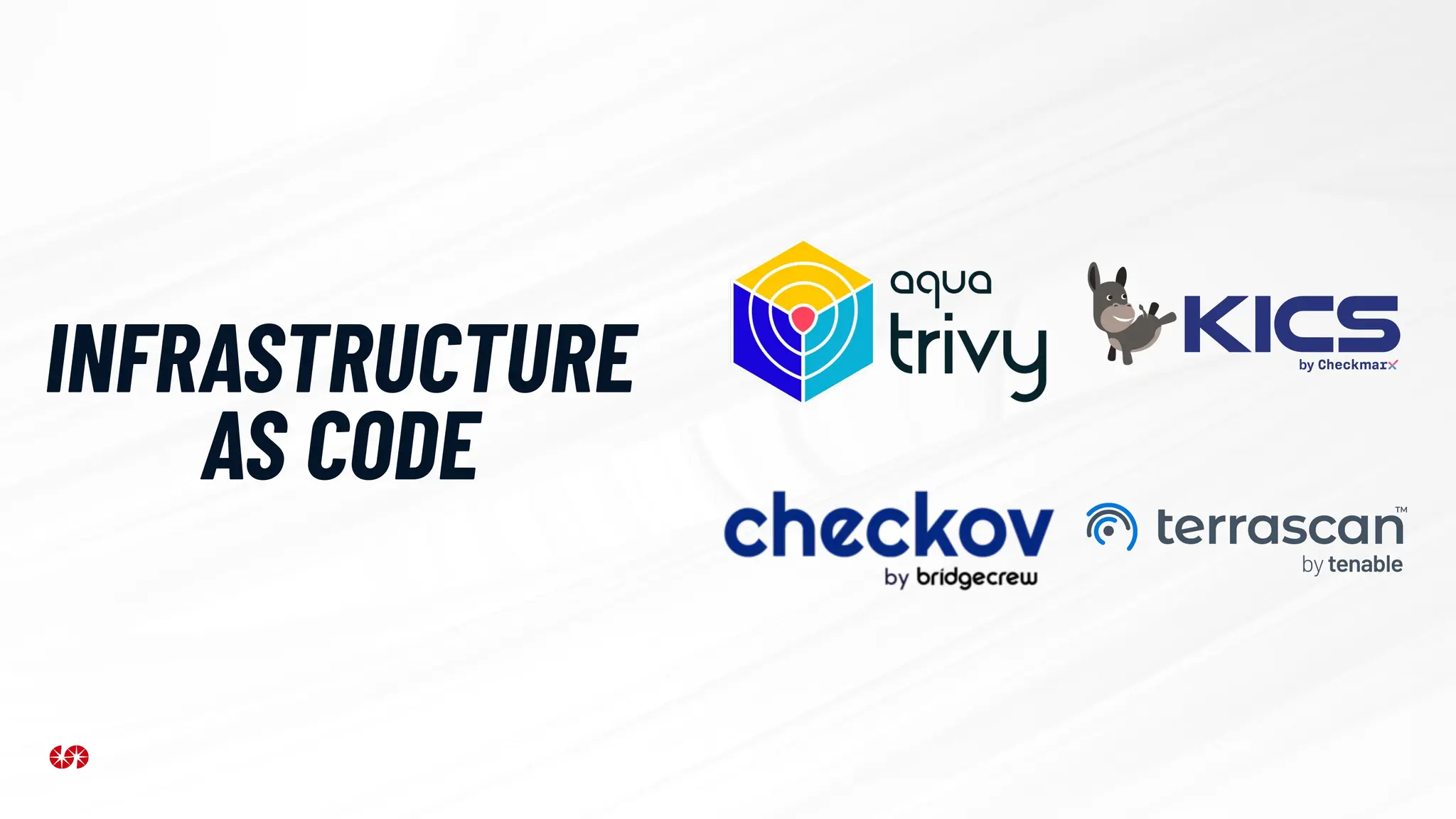INFRASTRUCTURE
AS CODE
 