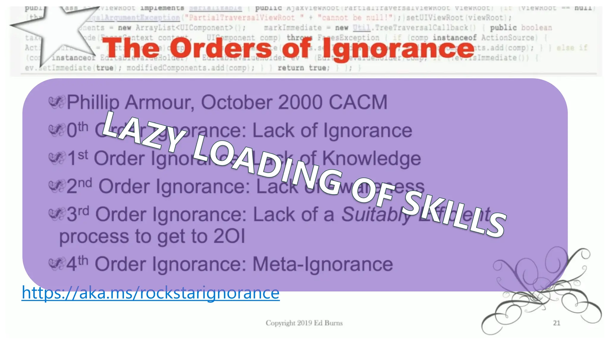 https://aka.ms/rockstarignorance
LAZY LOADING OF SKILLS
 