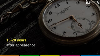 © olyakobruseva 29
15-20 years
after appearence
 