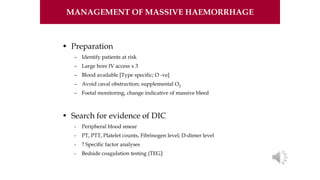 High Risk Parturient 2023 ANAESTHESIA FOR HIGH RISK PARTURIENT AND OBSTETRIC EMERGENCIES.pdf