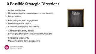 Library Swot The Sustainable Strategic Advancement of Academic Libraries: a SWOT ...