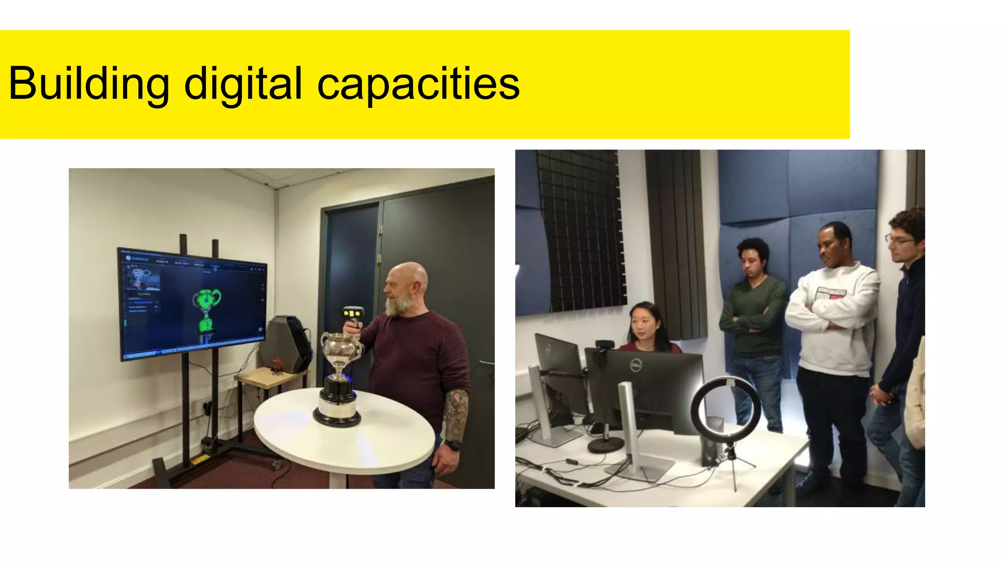 Building digital capacities
 