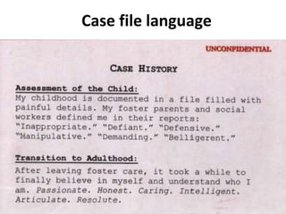 Case file language
 