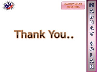 Madhav Solar Presentation