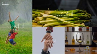 Joyful
미식의 즐거움
Meaningful
가치소비
Pairing
페어링
Useful
유용한 집밥
01 

BX Planning
 