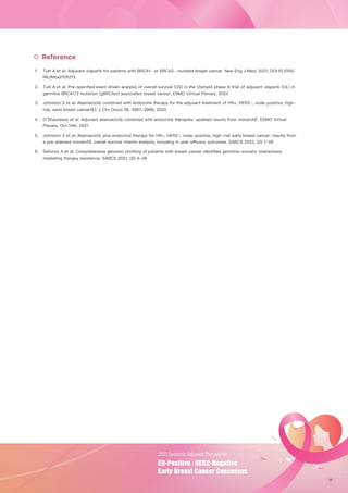 2023 HR Positive / HER2-Negative early breast cancer consensus | PDF