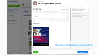 10
https://business.facebook.com/creatorstudio
 