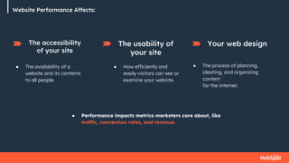 Website Optimization How to Increase Page Performance and More | PPTX