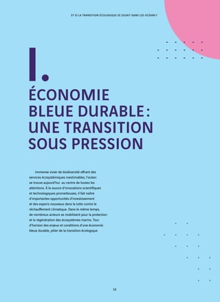 Rapport - Cap sur l'économie bleue durable