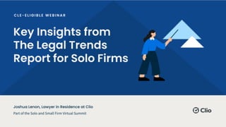 2023 Legal Trends for Solo Law Firms