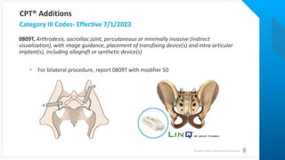2023 Mid-Year CPT/HCPCS Code Set Updates | PPTX