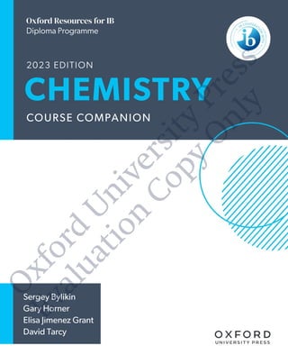 2023 Oxford Resources for IB DP Chemistry Course Book (Sergey